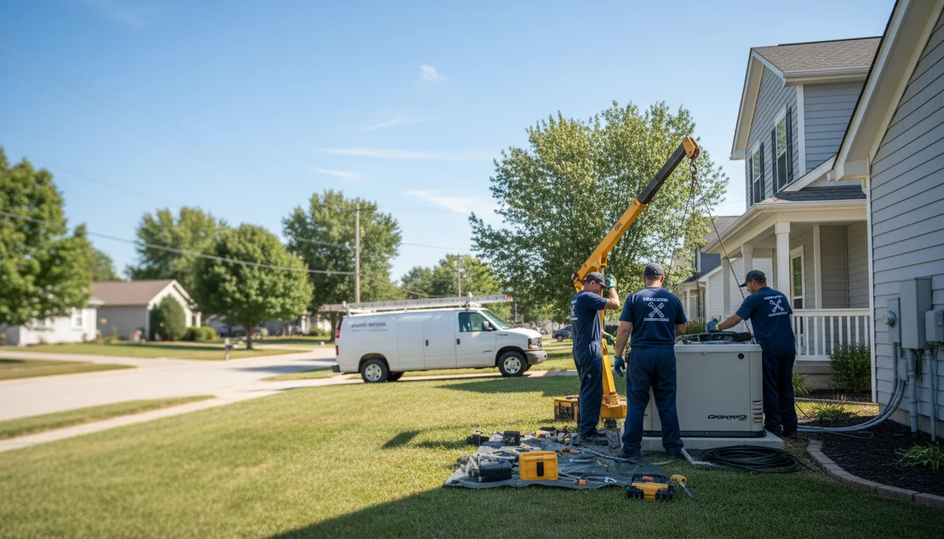 Generator Installation in Spivey, KS near me